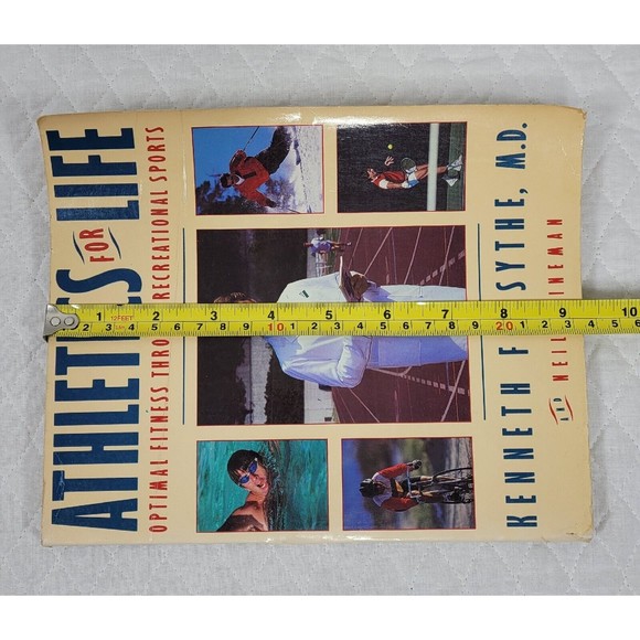 Athletics For Life By Kenneth Forsythe, M.D. Optimal Fitness Through Rec Sports - Picture 8 of 12